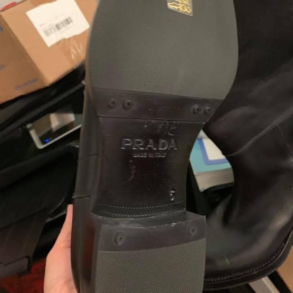 Prada Black Men's Shoes